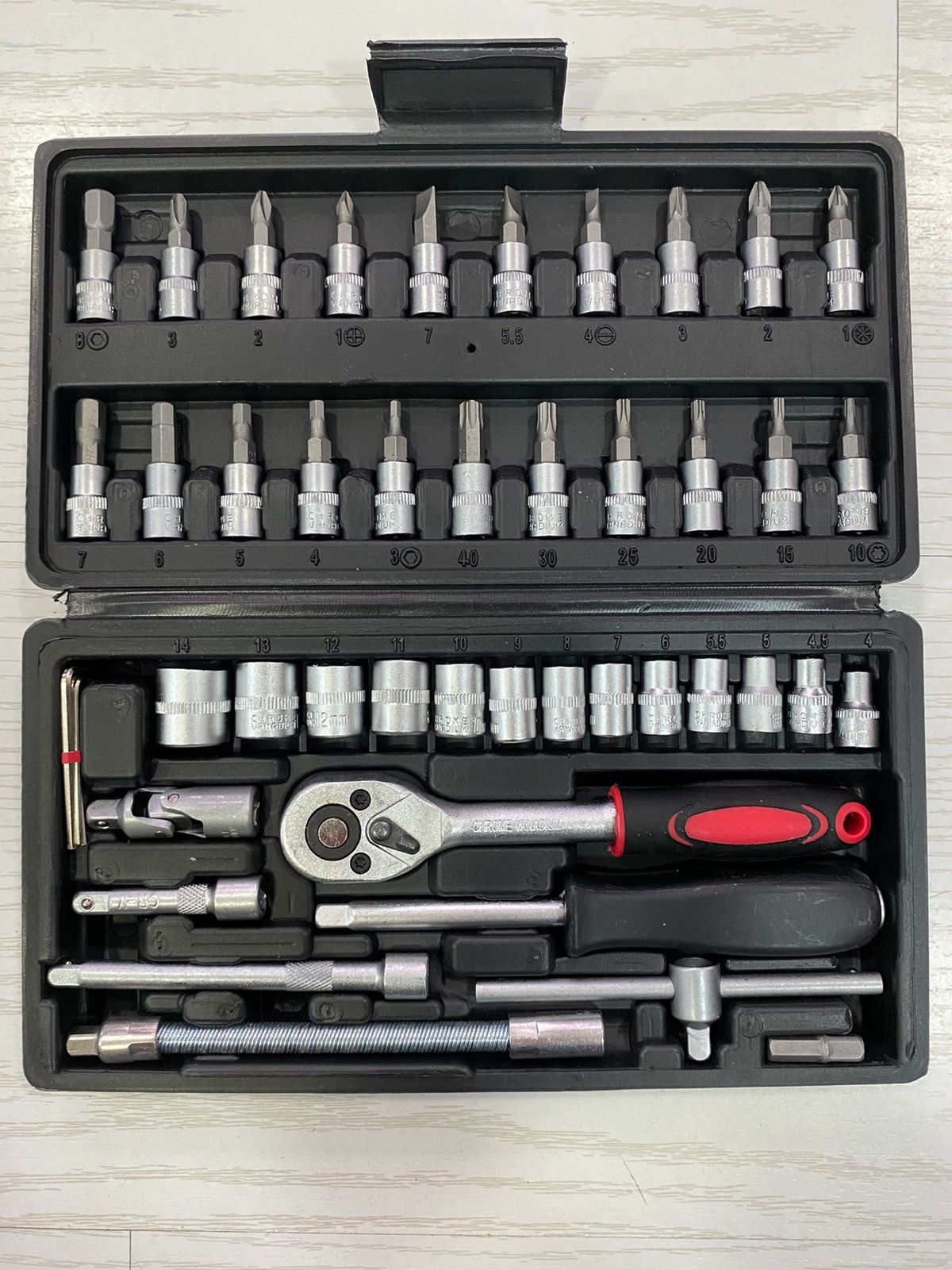 Miniatura 2 de JUEGO DE RACHES 46 PIEZAS